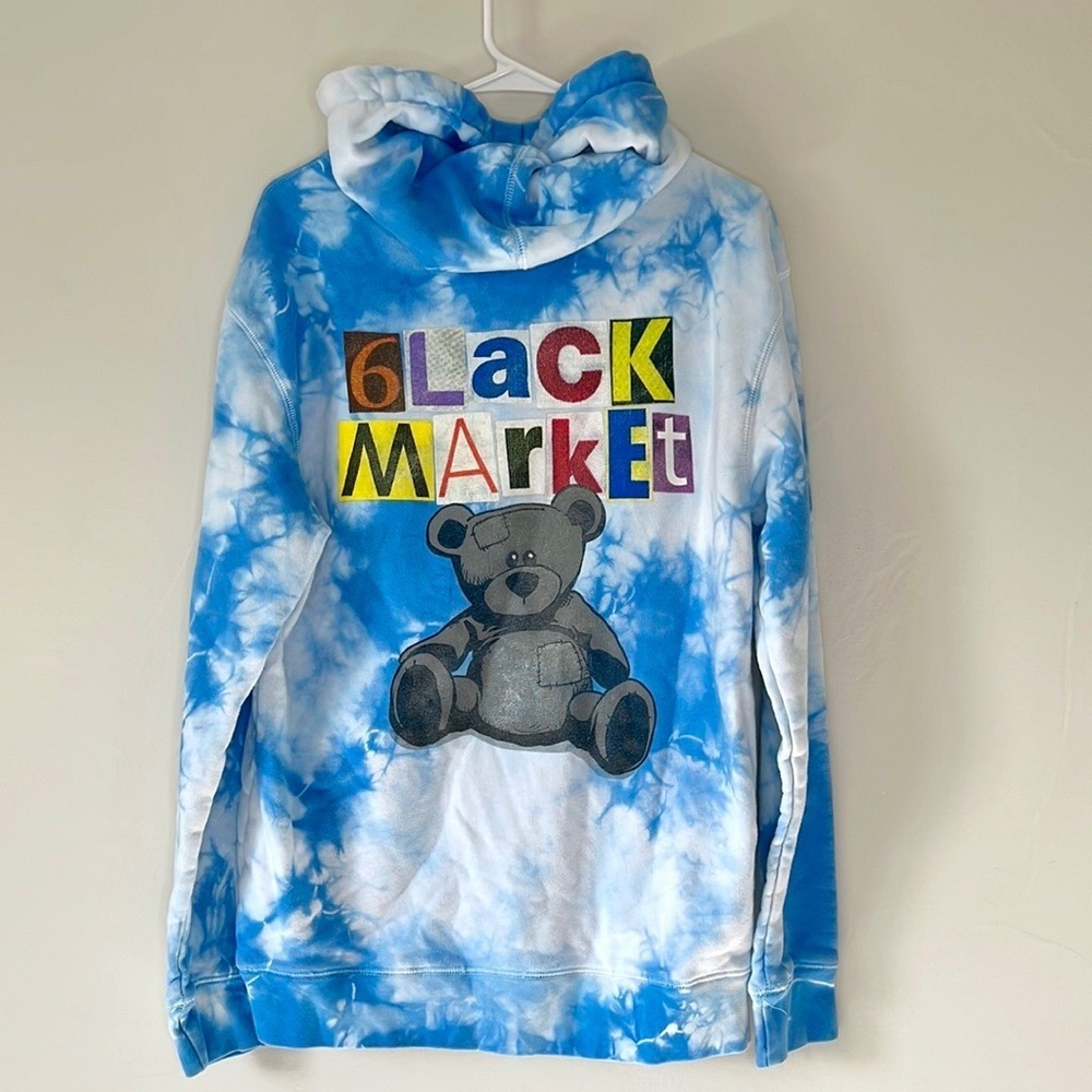 6lack market bear hoodie